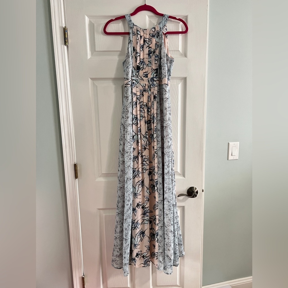 Motherhood Maternity Halter Maxi Dress
